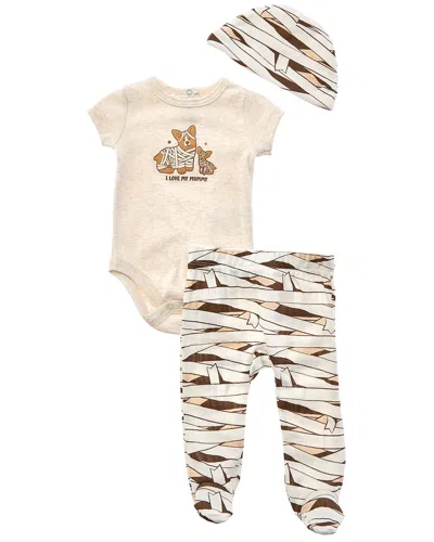Quiltex Babies' 3pc I Love My Mummy Pant Set In Multi