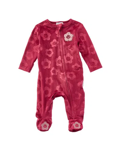 Quiltex Kids' Flower Embossed Single Sleep N Play In Red
