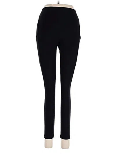 Pre-owned Quince Active Pants In Black