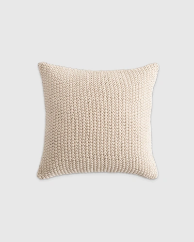 Quince Cotton Fisherman Pillow Cover In Natural