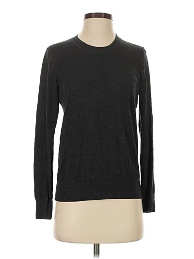 Pre-owned Quince Pullover Sweater In Gray