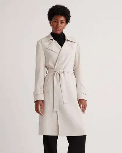 Quince Women's Stretch Crepe Trench Coat