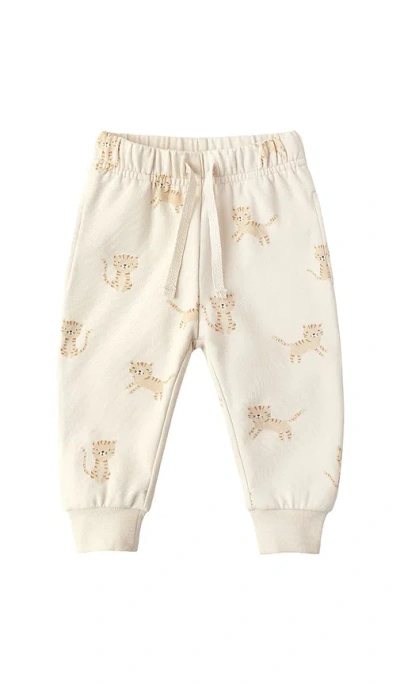 Quincy Mae Relaxed Sweatpant In Tigers