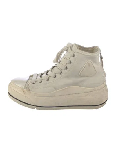 Pre-owned R13 Canvas Sneakers In Neutrals