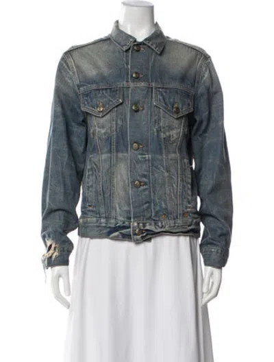 Pre-owned R13 Denim Jacket In Blue