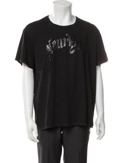 Pre-owned R13 Graphic Print Crew Neck T-shirt In Grey