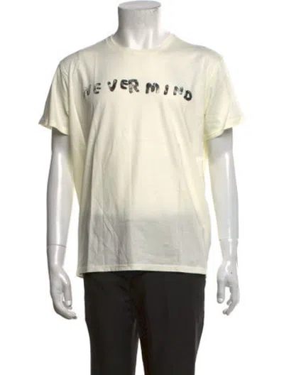 Pre-owned R13 Graphic Print Crew Neck T-shirt In Neutrals