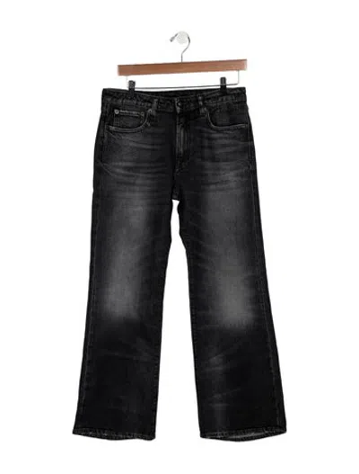 Pre-owned R13 High-rise Flared Jeans W/ Tags In Black