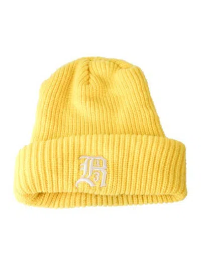 Pre-owned R13 Knit Beanie In Yellow