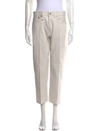 Pre-owned R13 Straight Leg Pants In Neutrals