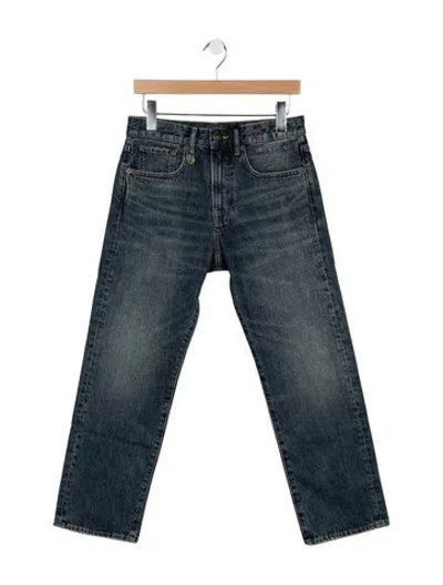 Pre-owned R13 Straight-leg Jeans W/ Tags In Blue