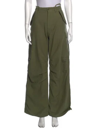 Pre-owned R13 Wide Leg Pants In Green