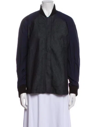 Pre-owned Rachel Comey Bomber Jacket In Blue