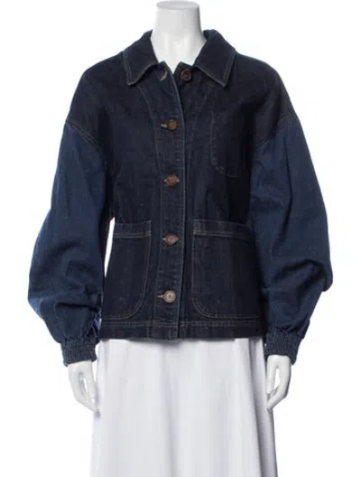 Pre-owned Rachel Comey Denim Jacket In Blue