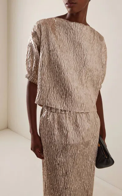 Rachel Comey Filly Top In Champagne In White