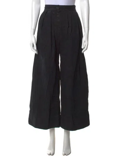 Pre-owned Rachel Comey Wide Leg Pants In Black