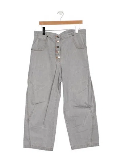 Pre-owned Rachel Comey Wide Leg Pants In Grey