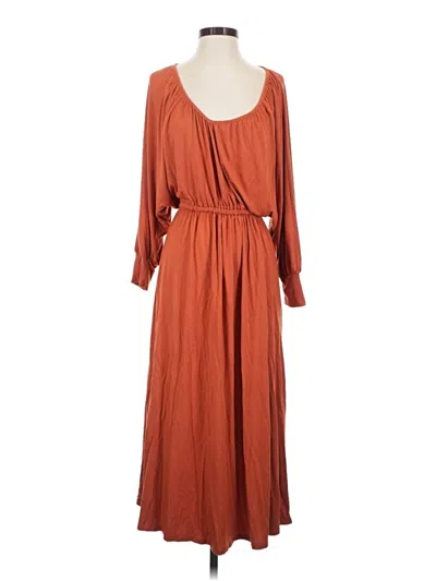 Pre-owned Rachel Pally Casual Dress In Brown
