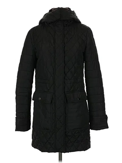Pre-owned Rachel Parcell Coat In Black