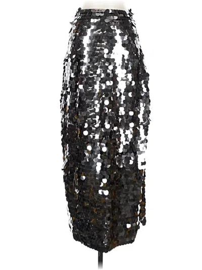Pre-owned Rachel Parcell Formal Skirt In Silver