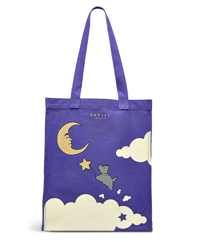 Radley London Shoot For The Moon Medium Leather Open Top Tote In Aurora
