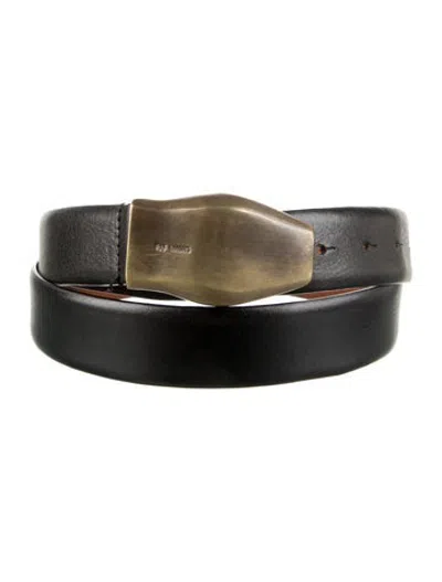 Pre-owned Raf Simons Vintage 2010 Belt In Black