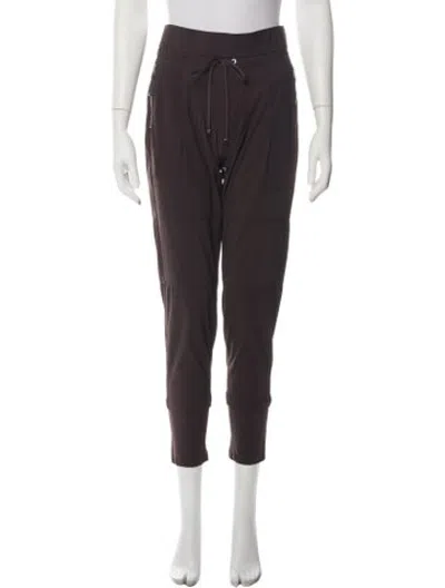 Pre-owned Raffaello Rossi Straight Leg Pants In Brown