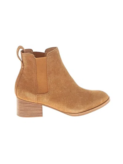 Pre-owned Rag & Bone Ankle Boots In Tan