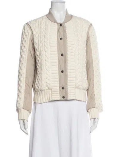 Pre-owned Rag & Bone Bomber Jacket In Neutrals