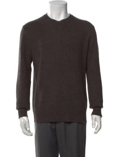 Pre-owned Rag & Bone Cashmere Crew Neck Pullover In Grey