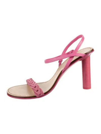Pre-owned Rag & Bone Leather Sandals In Pink