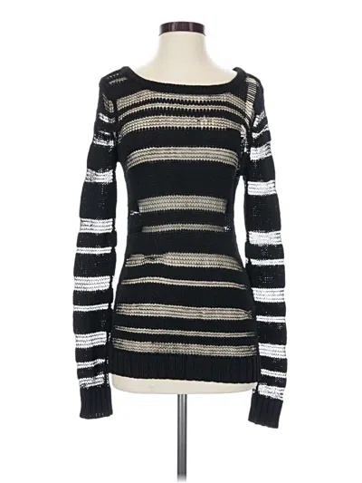 Pre-owned Rag & Bone Pullover Sweater In Black