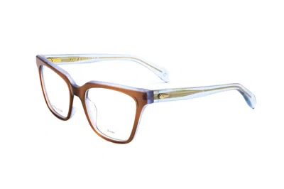 Rag & Bone Rnb3057 03lg 00 Brown Blue 53mm In Multi