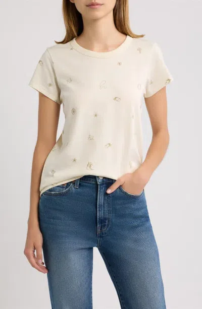 Rag & Bone Rodeo Graphic T-shirt In Neutral
