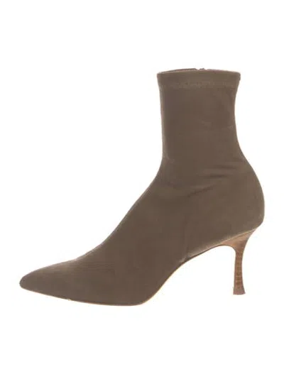 Pre-owned Rag & Bone Suede Boots In Black