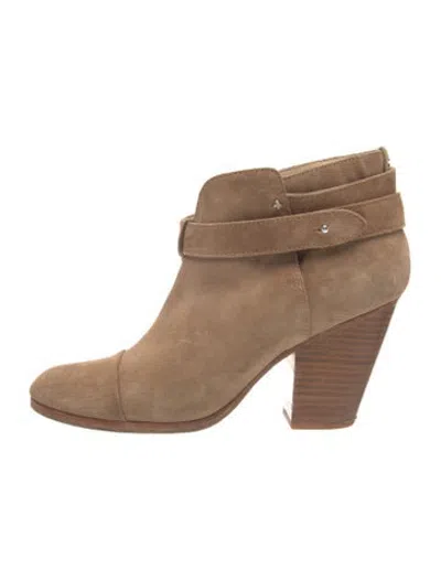 Pre-owned Rag & Bone Suede Boots In Brown