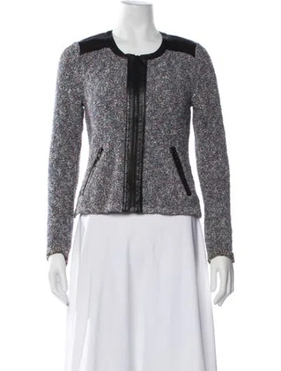 Pre-owned Rag & Bone Tweed Pattern Jacket In Multicolor