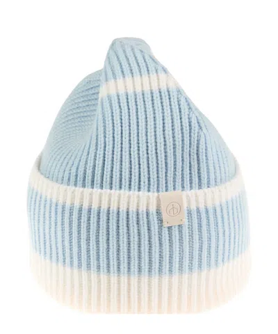 Rag & Bone Two-tone Knit Beanie In Gray