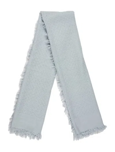 Pre-owned Rag & Bone Virgin Wool Scarf In Blue