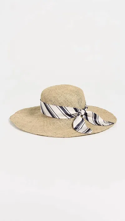 Rag & Bone Women's Garden Seagrass Hat In Beige