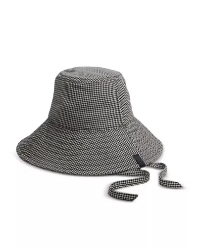 Rag & Bone Women's Harper Sun Hat In Checkered In Multi