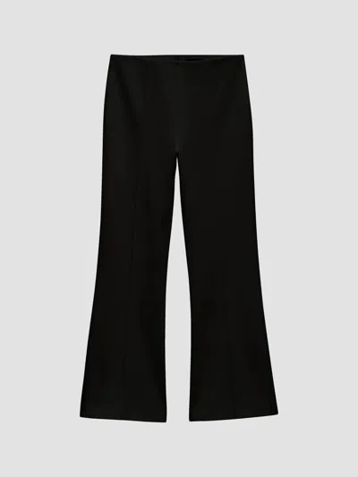 Rag & Bone Women's Irina Cropped Kick-flare Pants In Black