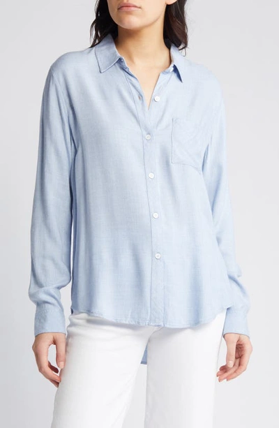 Rails Hunter Chambray Shirt In Chambray Heather