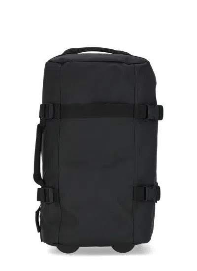 Rains Black Texel Cabin Waterproof Trolley In Grey