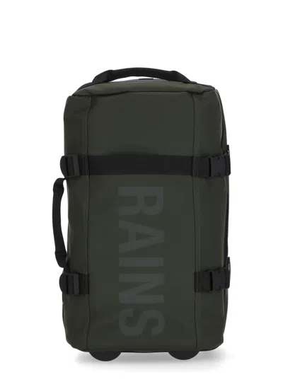 Rains Green Texel Cabin Waterproof Trolley In Black