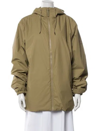 Pre-owned Rains Jacket W/ Tags In Green