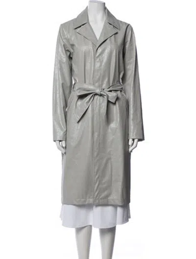 Pre-owned Rains Jacket In White