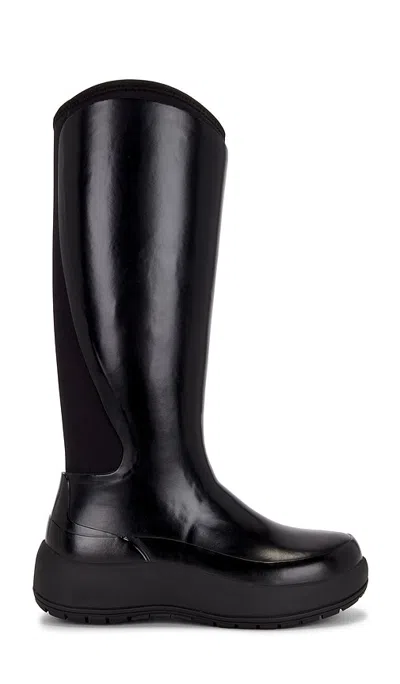 Rains The Dry Boot High W3 In Black Gloss