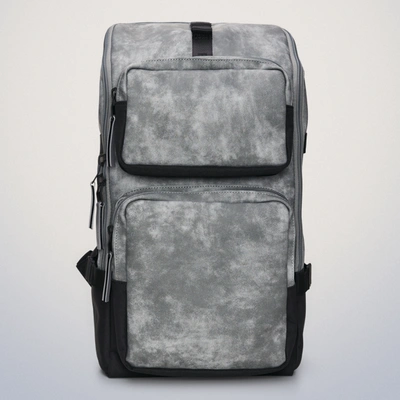 Rains Trail Cargo Backpack In Distressed Grey