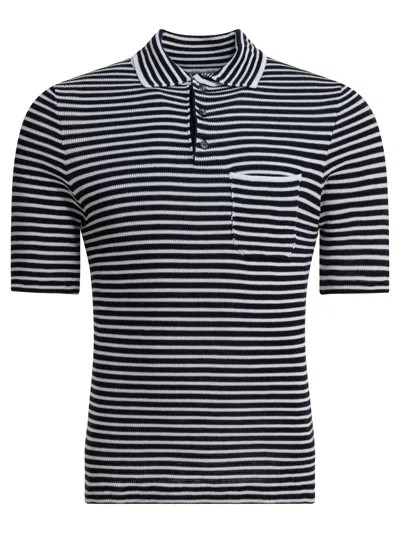 Rakki' Rakki Blue Cotton Polo Shirt